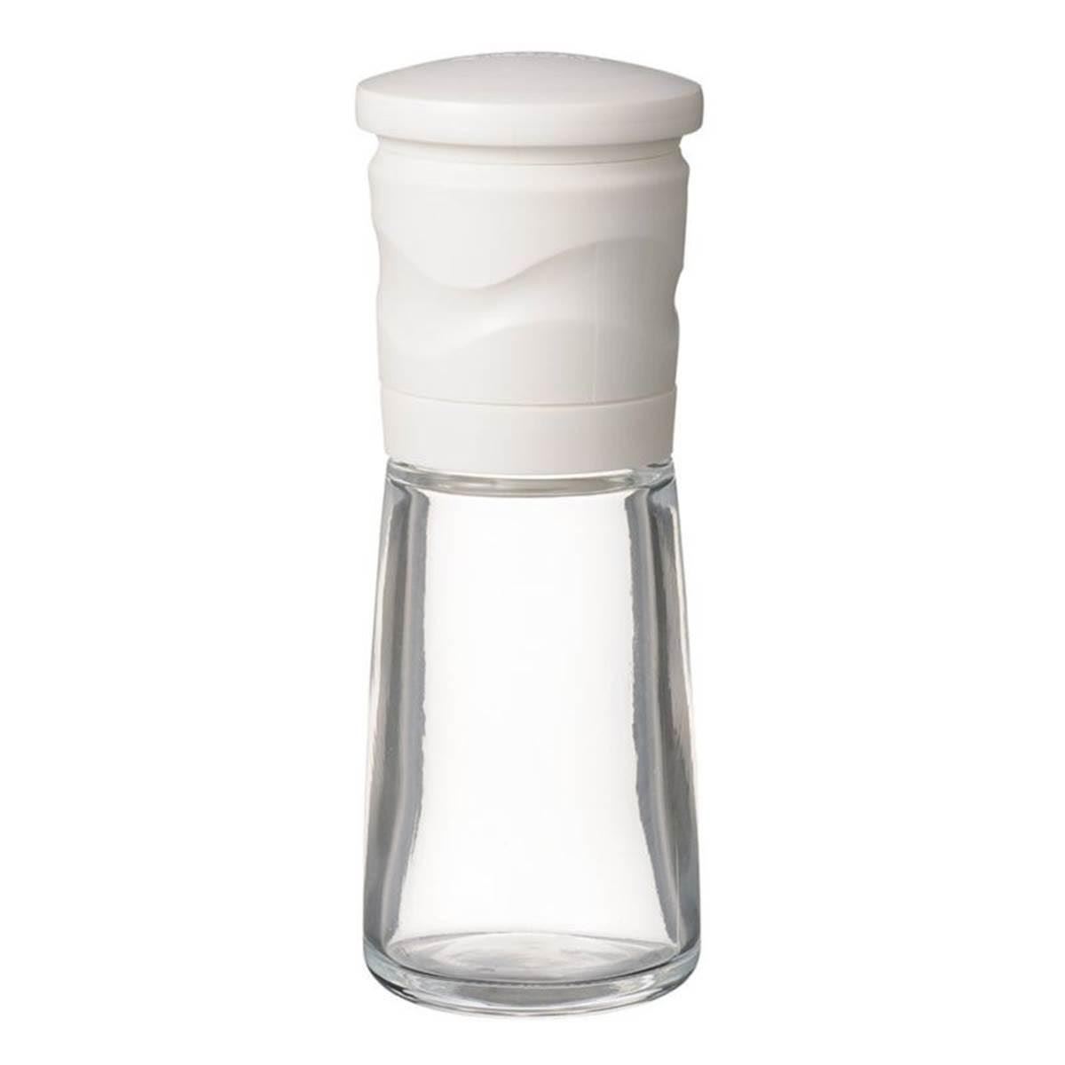 Salt glass grinder