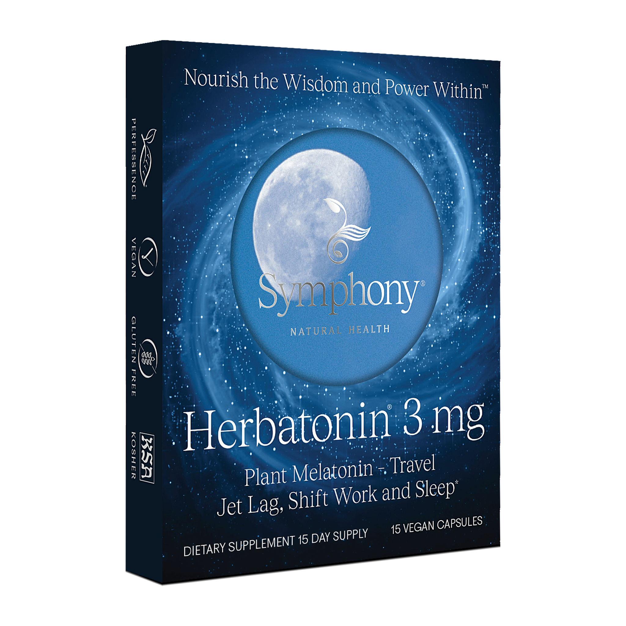 Herbatonin® 3 mg Travel Pack | Realign Your Sleep Cycle – Symphony
