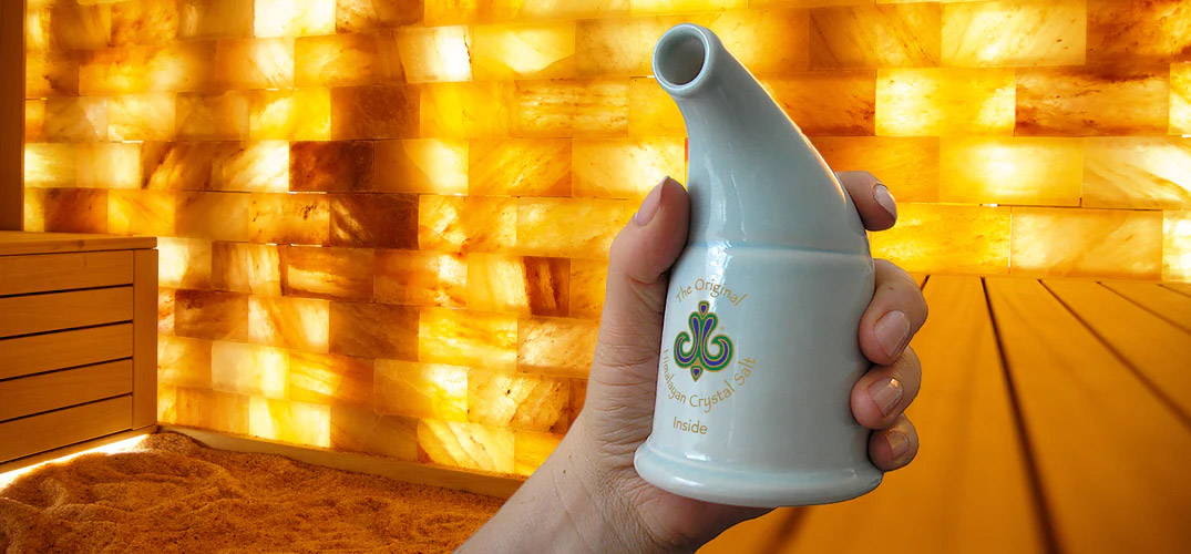 Salt Cave & Original Himalayan Crystal Salt Inhaler