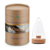 Fine Granulated Culinary Salt + Salt Shaker