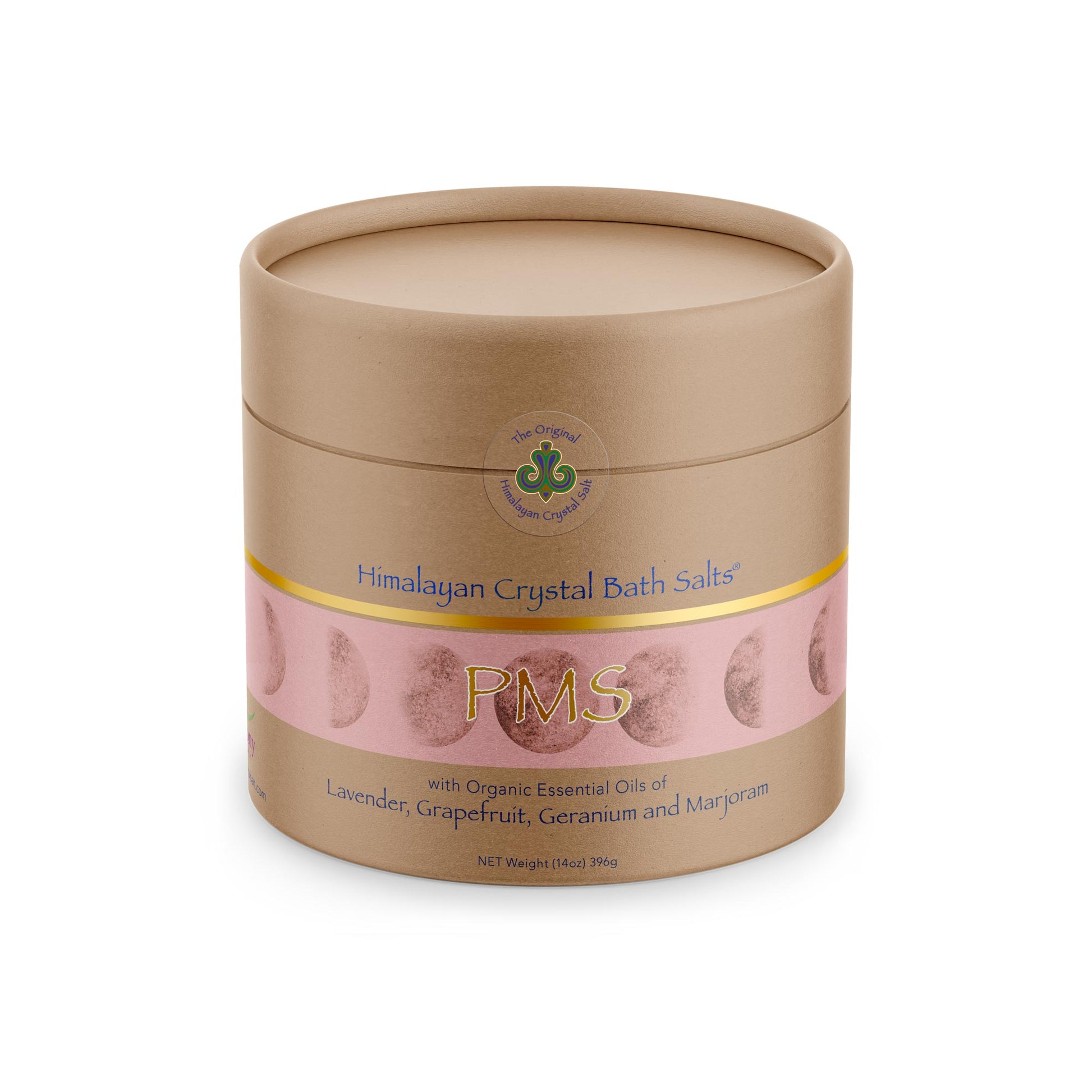 These Original Himalayan Crystal bath salts with 100% organic lavender, grapefruit, germanium, and marjoram essential oils bring your "me time" to a whole new level.   Designed specifically for indulgent self-care during the time of the month that you may not be feeling at your best but can be enjoyed at any time of your cycle.  The scents of lavender, grapefruit, germanium, and marjoram provide an uplifting and calming experience while helping to soothe aches as you soak your worries away. 