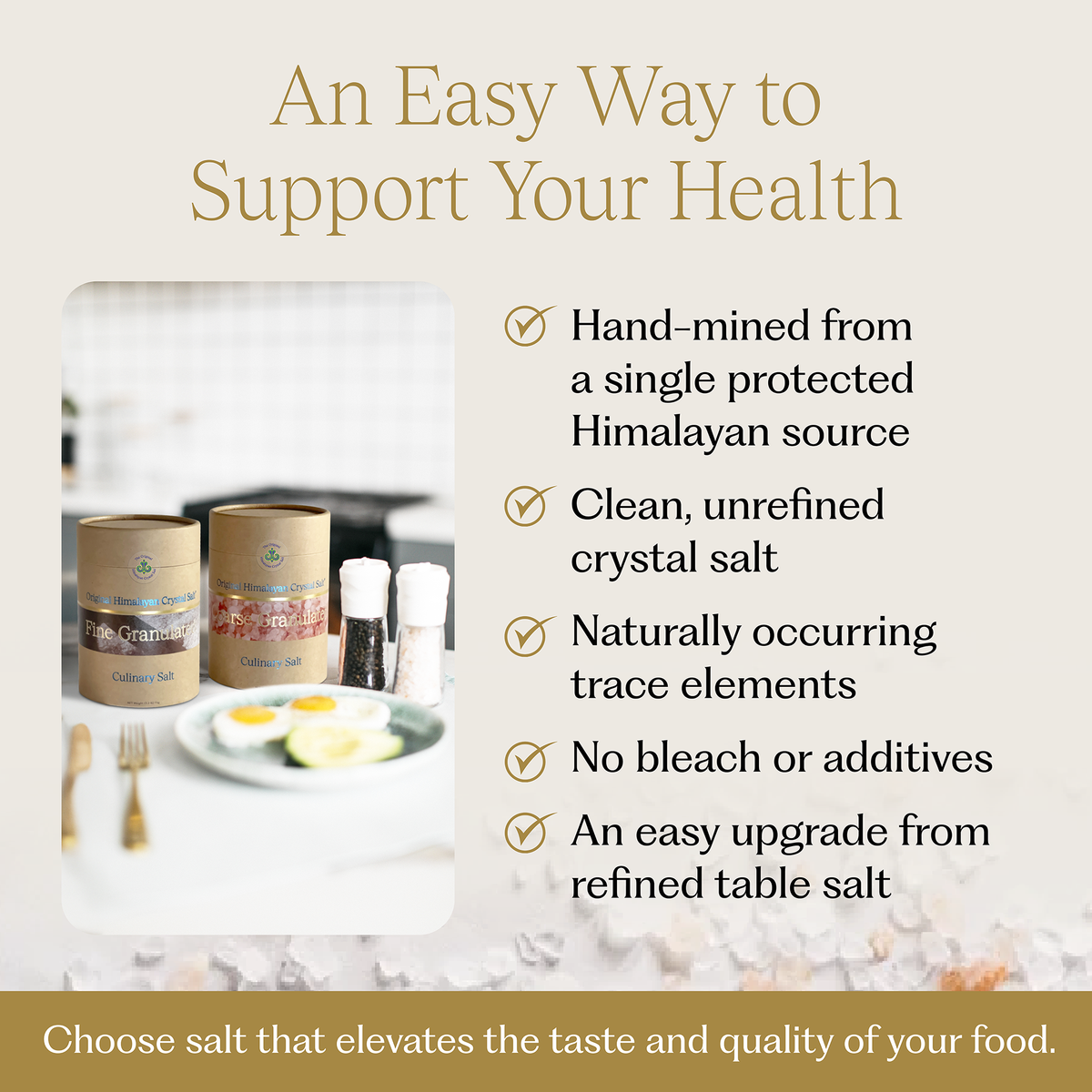 Fine Granulated Culinary Salt
