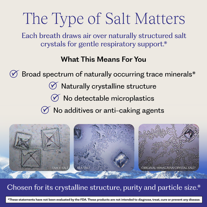 Original Himalayan Crystal Salt Inhaler