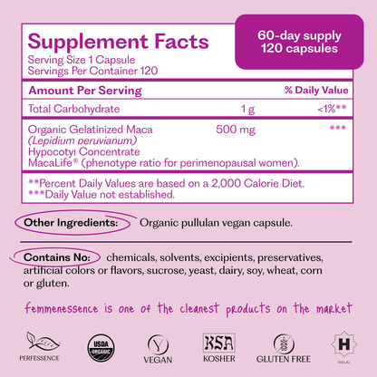 Femmenessence® MacaLife® for Perimenopause