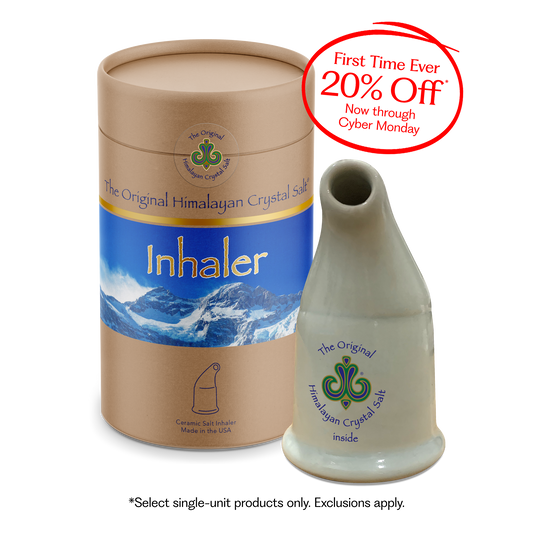 Original Himalayan Crystal Salt Inhaler