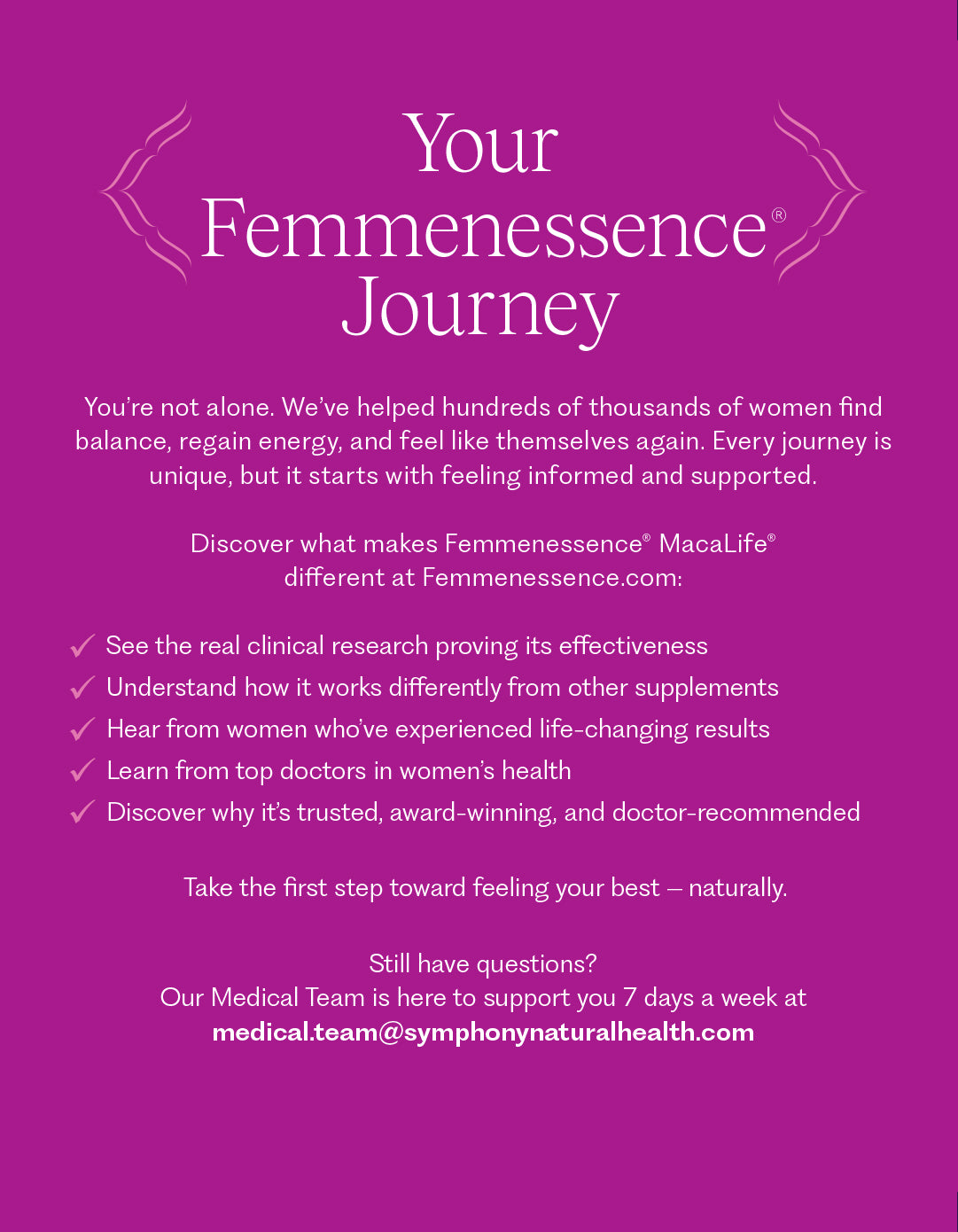 Femmenessence® MacaLife® for Perimenopause