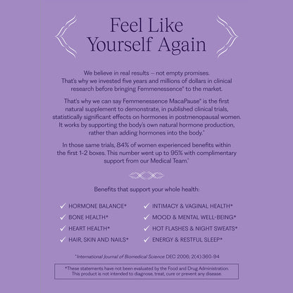 Femmenessence® MacaPause® For Postmenopause 3-Pack