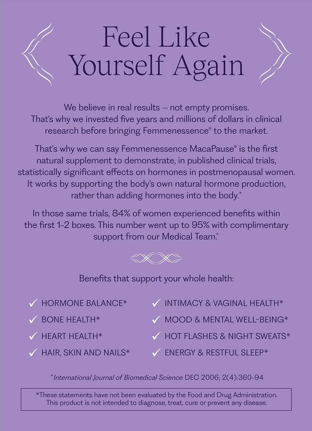 Femmenessence® MacaPause® For Postmenopause 3-Box Subscription