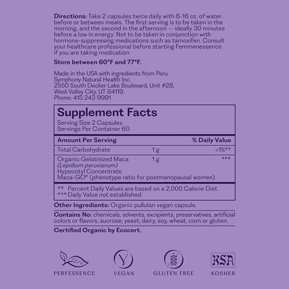 Femmenessence® MacaPause® For Postmenopause 3-Pack