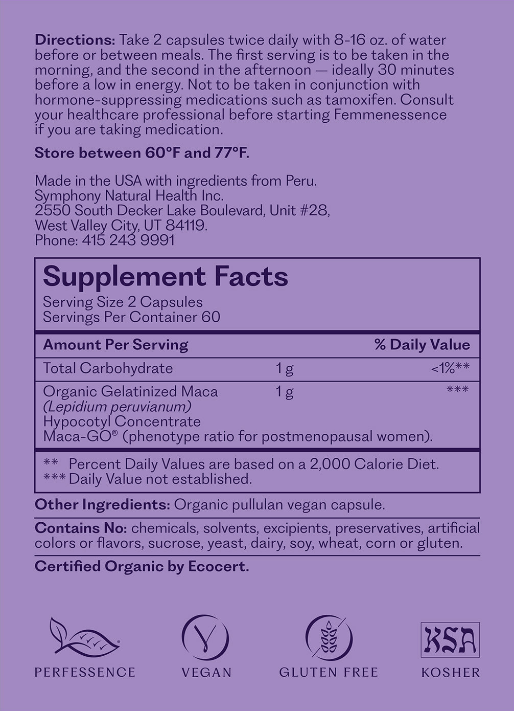 Femmenessence® MacaPause® For Postmenopause 3-Box Subscription