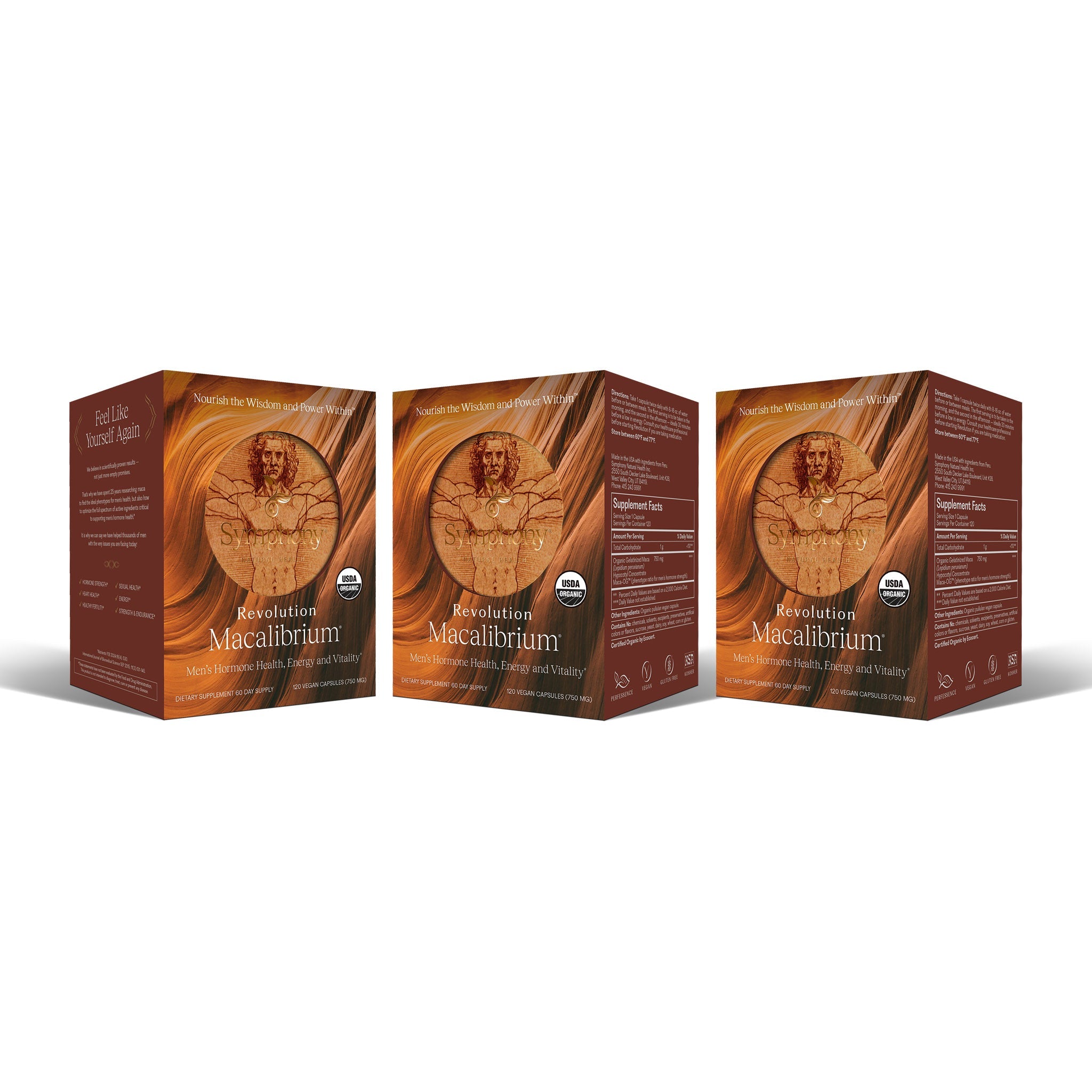 Revolution Macalibrium® for Healthy Testosterone 3-Box Subscription
