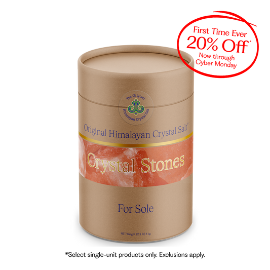 Crystal Salt Stones for Sole