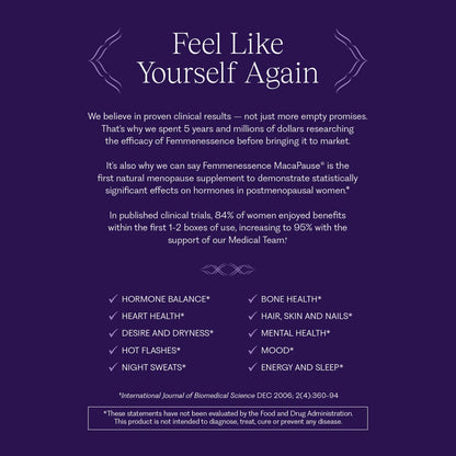 Femmenessence MacaPause For Postmenopause