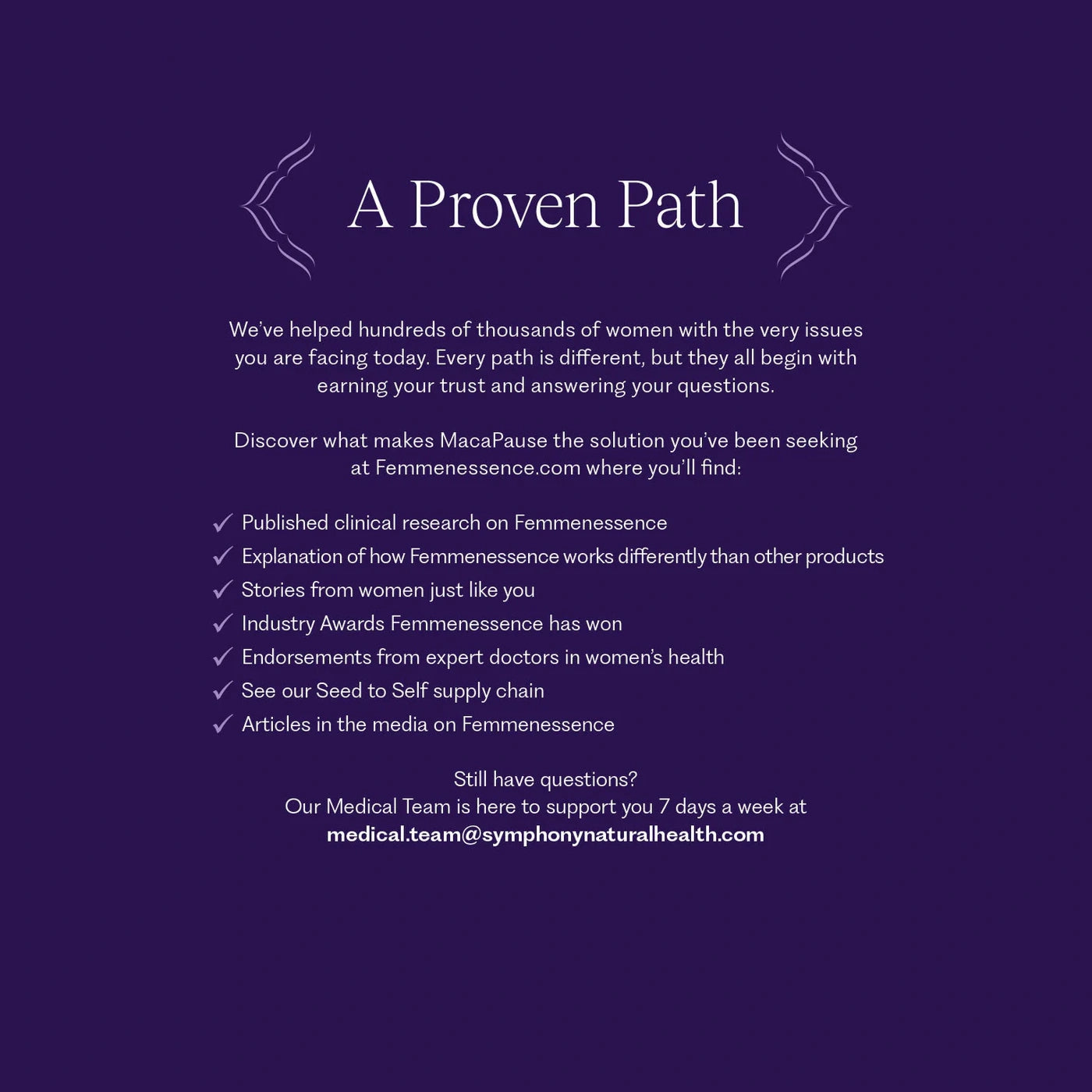 Femmenessence MacaPause For Postmenopause