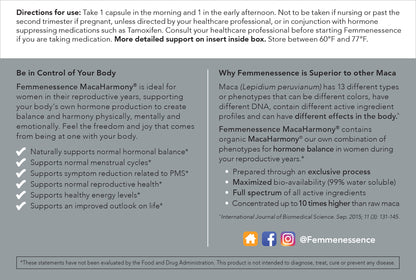 Femmenessence® MacaHarmony For Reproductive Health 2-Pack Subscription