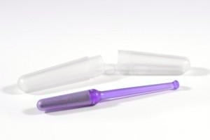 Zen Master StirWand purple with clear case